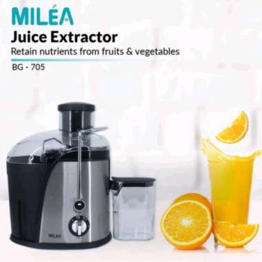 JUICER MILEA BG 705 - JUICER PISAH AMPAS MILEA - JUSER MILEA - BLENDER PISAH AMPAS - BLENDER JUICER