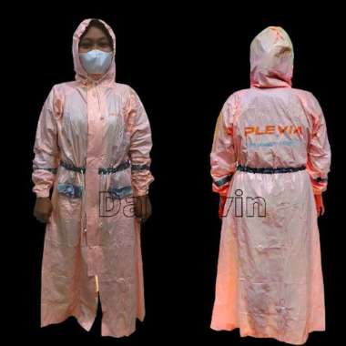 Jas Hujan Wanita Gamis Muslimah Hijabers Syari Plevia SALSABILA Jumbo Salem