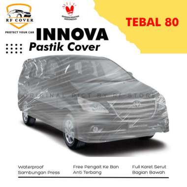 Inova Body Cover Mobil Plastik Inova Sarung Mobil Inova Transparan innova lama