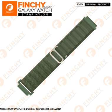 Finchy Nylon Strap Fossil Gen 5 Replacement Wristband quick release adjustable Tali Pengganti smartw