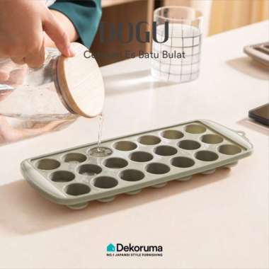 Dekoruma DOGU Cetakan Es Batu Bulat - Grey