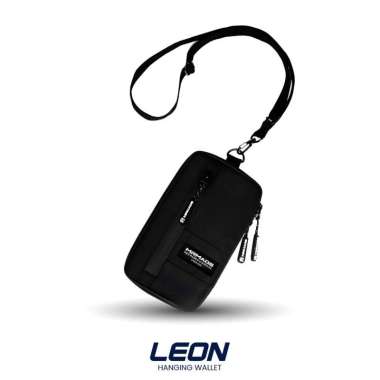 Leon Hanging Wallet - Tas Selempang Pria Tas Hp Dompet Waterproof - Tas Slingbag Kecil