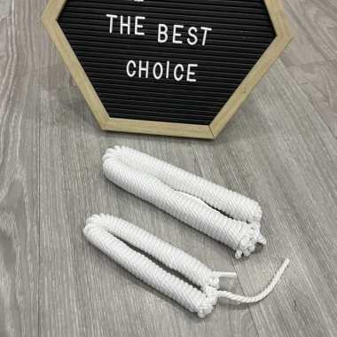 CICICI2 Tambang Pramuka Talikur MARLON 10meter Tambang Marlon putih