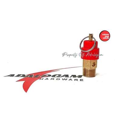 Safety Valve Kompresor 1/4 inch Full Brass