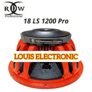 Speaker Komponen RDW 18 LS1200 PRO LS 1200 PRO 18 Inch ORIGINAL