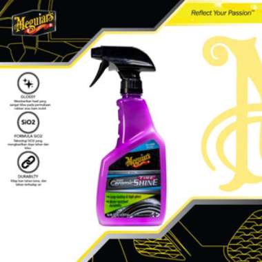 Meguiars G230416 Hybrid Ceramic Tire Shine 473ml Semir Ban Mobil