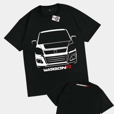 KRMK Kaos T Shirt SUZUKI KARIMUN WAGON R Kaos Otomotif V1 HITAM M