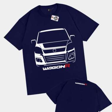 KRMK Kaos T Shirt SUZUKI KARIMUN WAGON R Kaos Otomotif V1 NAVY L