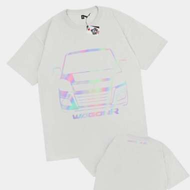 KRMK Kaos T Shirt SUZUKI KARIMUN WAGON R Kaos Otomotif V2 PUTIH XXL