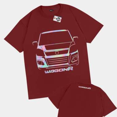 KRMK Kaos T Shirt SUZUKI KARIMUN WAGON R Kaos Otomotif V2 MARUN XL