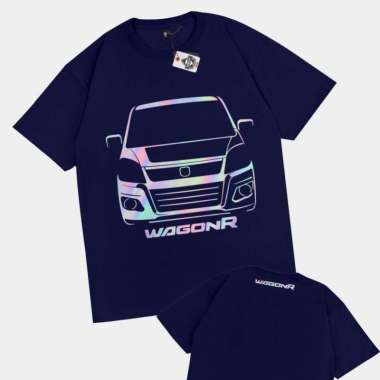 KRMK Kaos T Shirt SUZUKI KARIMUN WAGON R Kaos Otomotif V2 NAVY M
