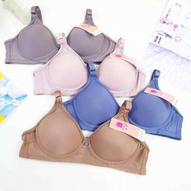 BH Lingcao Bra Lingcao BH Import Premium Kait 2 dan 3 Bra Busa Tanpa Kawat 34