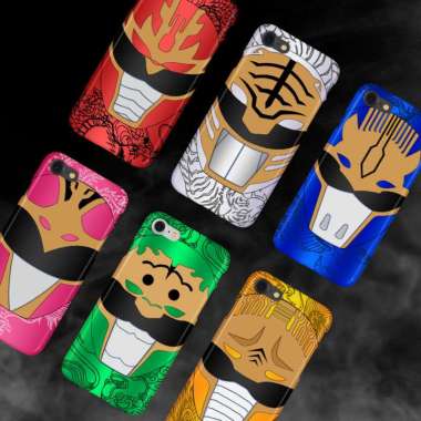 Gosei Sentai Dairanger Collection Tokusatsu Smartphone Case hardcase red head