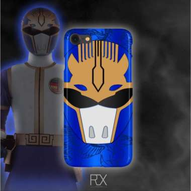 Gosei Sentai Dairanger Collection Tokusatsu Smartphone Case hardcase blue head
