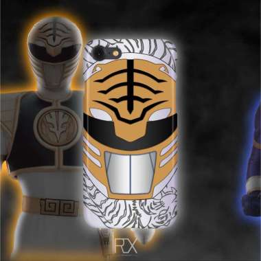 Gosei Sentai Dairanger Collection Tokusatsu Smartphone Case softcase white head