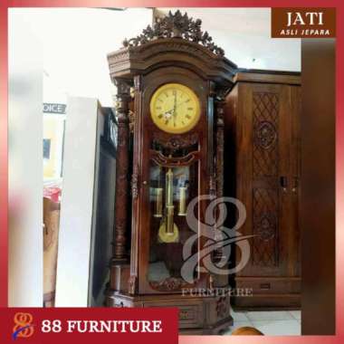 Jam Hias Jati