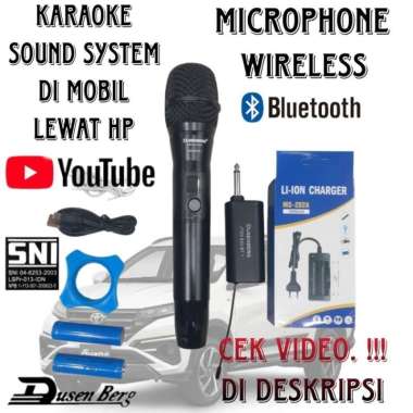 Mic Bluetooth DUSENBERG BT 1 Karaoke Sound System DI Tape Mobil..!!!