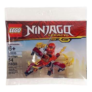 LEGO Ninjago - 30535 Fire Dragon Polybag Set Legacy Building Kid Toys Ninja Kai Warrior Minifigure M