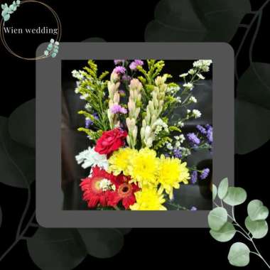 BUNGA BAKET CAMPUR FRESH