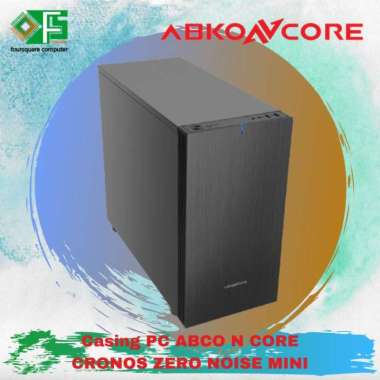 Casing Komputer Abkoncore Cronos Zero Noise Mini | Casing PC