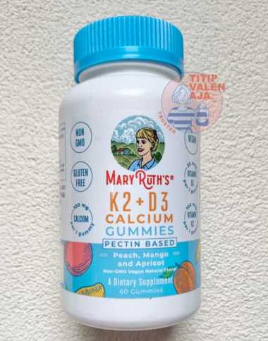 Mary Ruth's K2 + D3 Calcium Gummies
