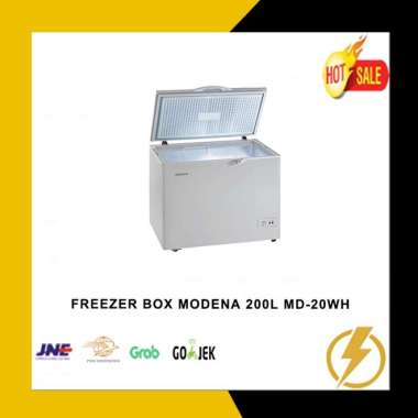 100% Produk Ori Freezer Box Modena 200 L - Md 20 Wh Multicolor
