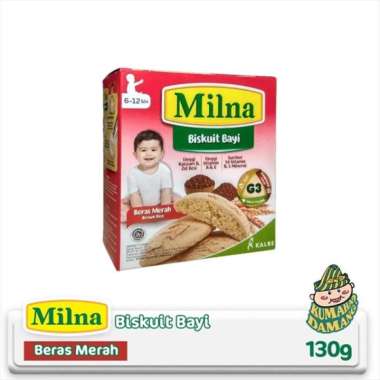Milna Biskuit Bayi Beras Merah 130 gram