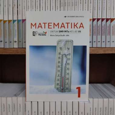 Buku Matematika Revisi Kelas 1/VII/7 SMP Kurikulum Merdeka Erlangga
