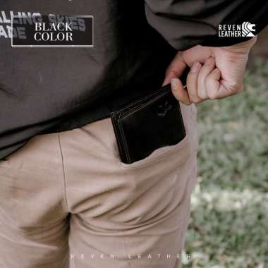 Verish Dompet Kulit Wallet Pria Cowok Asli Panjang Original Import Premium Keren Cowo Reven Xavier B