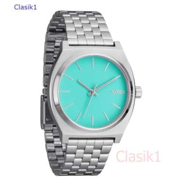 Original 100%!! NIXON A0452084 TIME TELLER Jam Tangan Unisex TURQUOISE Garansi Resmi 2 Tahun