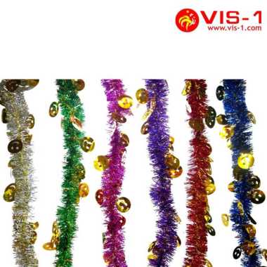 Slinger / Rumbai / Tinsel Vis-1 Motif, Motif Smile Gold