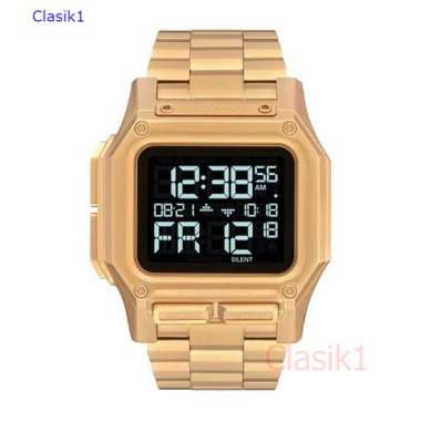 Original 100%!! Jam Tangan Pria Nixon Regulus SS All Gold A1268502 Original