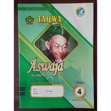 Buku ASWAJA KE-NU-AN SD/SMP/SMA/MI/MTs/MA - Semester Genap Kelas 4