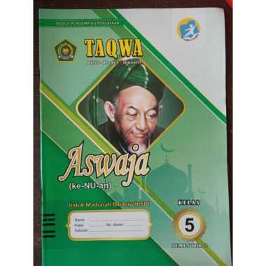 Buku ASWAJA KE-NU-AN SD/SMP/SMA/MI/MTs/MA - Semester Genap Kelas 5