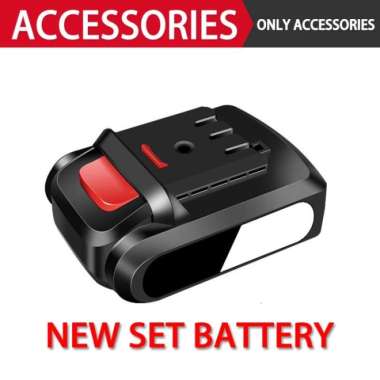 Gerinda Baterai Brushless 4Inch 4 Baru 1 Baterai