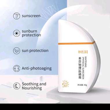MIAOBASHA Sunscreen SPF 50 PA+++ BPOM Halal All Day 24H