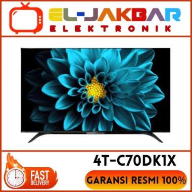 Sharp 4T-C70DK1X Led Smart Android Tv 70 Inch 4K Android Dolby Digital
