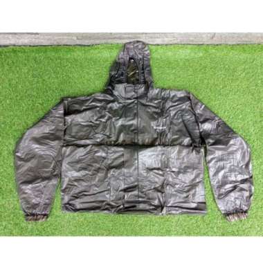 jas hujan Eiger Squadron Raincoat Motor Mantel Stelan Original outdoor XL Hitam