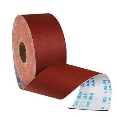 NS Abrasive paper / kertas amplas roll 2" x 50m grit 60 80 120 240 400 Multicolor
