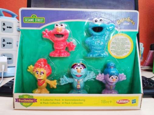 Sesame street playskool collector pack 5 figures discount