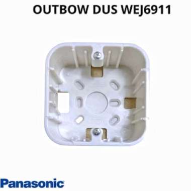 Panasonic Outbow Dus WEJ6911 OB Dus Tempel Kotak Putih
