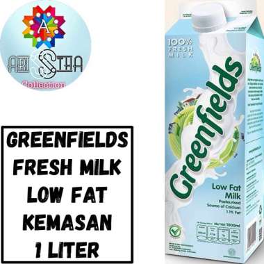 Promo Harga Greenfields Fresh Milk Low Fat 1000 ml - Blibli