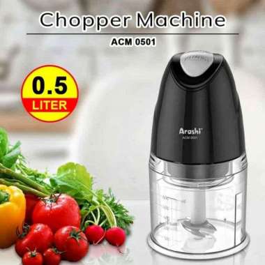 Arashi Chopper Machine ACM 0501 / Food Processor Chopper Arashi 0,5 Liter