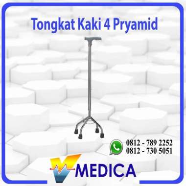 (Instant) Tongkat Kaki 3 Dan 4 / Alat Bantu Jalan Tongkat Kaki 3 dan 4 Tongkat kaki 3