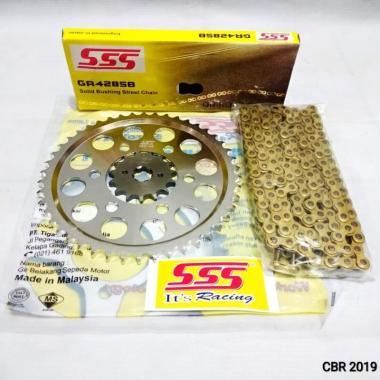 Gear Set SSS CBR 2019 / CB150X (Lubang Baut 6) 14 47