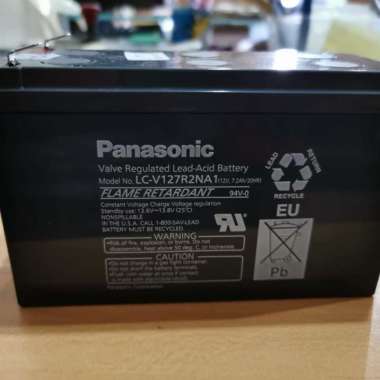 Aki UPS/ Baterai Panasonic 12V / 7.2AH/ Untuk UPS/ 12v - 7,2Ah