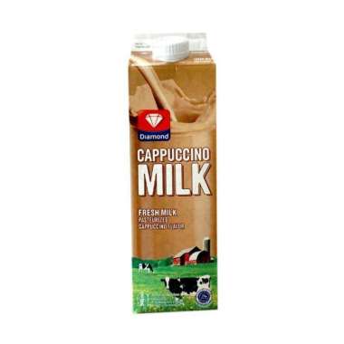 Promo Harga Diamond Fresh Milk Cappuccino 946 ml - Blibli