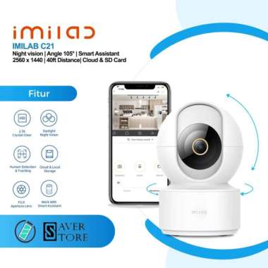 Imilab C21 Home Security Camera 2.5K Night Vision 360° IP Camera CCTV