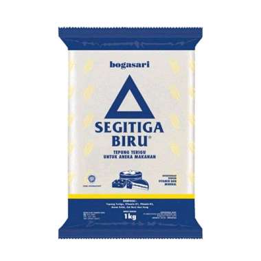Tepung Terigu Bogasari Segitiga Biru 1 Kg