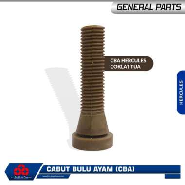 Karet Mesin Cabut Bulu Ayam - Hercules Cokelat